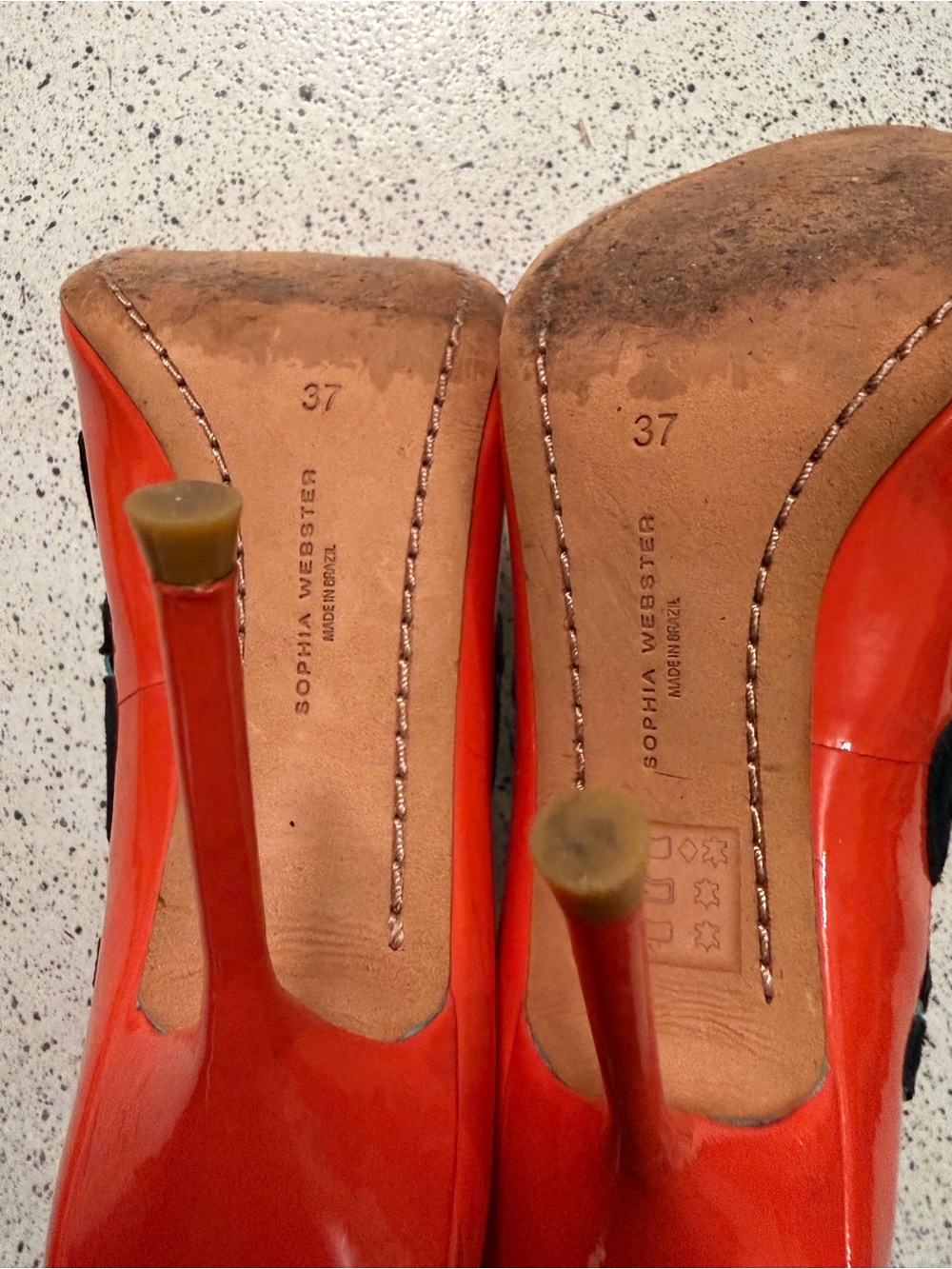 Sophia Webster Sandals Size 37 Made In Brazil - Picture 6 of 7